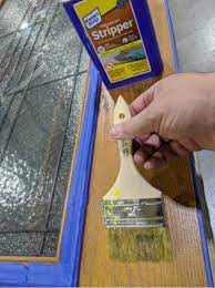 Stain Stripping A Fiberglass Door How