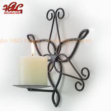 china metal wall sconce candle holder