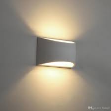 2020 Modern Led Wall Sconce Lighting Fixture Lamps 7w Up And Down Led Wall Lights Indoor Plaster Wall Lamps For Living Room Bedroom Hallway From Flymall 18 6 Dhgate Com