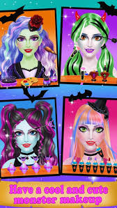 scary beauty salon monster