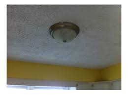 how do i clean a textured ceiling