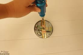 How To Turn A Hard Wired Light Fixture Into A Plug In The Happy Housie