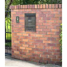 Modern Mailbox Brick Letter Box