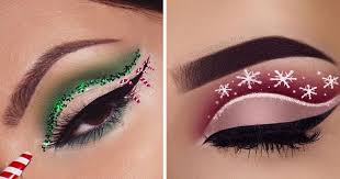 12 holiday inspired eye makeup looks
