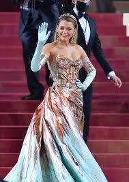 blake lively matches the met gala