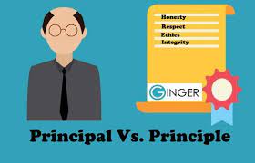 principle vs prinl the correct