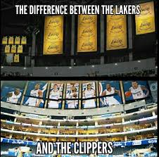 Los angeles lakers basketball game. Nba Meme Team On Twitter The Difference Between The Lakers And The Clippers Http T Co Drhli6jalz