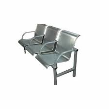 Silver Icon Tandem 3 Seater Chair At Rs