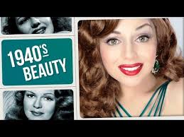 1940s rita hayworth beauty tutorial