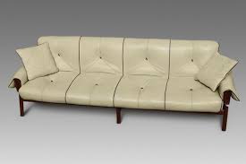 Mp 13 Jatoba Sofa In Wood And Leather