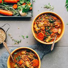 Vegetarian Lentil Soup Recipe gambar png