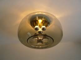 Mid Century Trianon Ceiling Light By