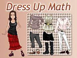play dress up math at hoodamath
