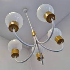 Vintage High Ceiling Lamp Five