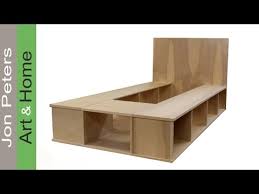 Build A Platform Bed With Storage