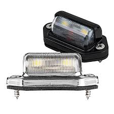 License Plate Led Truck And Trailer Light Universal Courtesy Accent Light Pigtail Connection Super Bright Leds