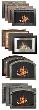 glass fireplace doors sierra hearth
