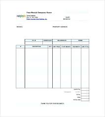 Car Lease Invoice Template Word Format Rental Spreadsheet