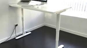 An inexpensive standing desk with adjustable height. Adjustable Standing Desk Ikea