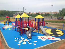 playground surfacing recycled rubber