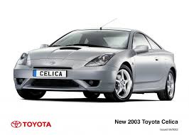 Toyota Celica 2003 Model Toyota