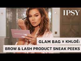 glam bag x khloe kardashian brow and