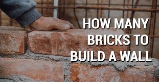 How Many Bricks To Build A Wall