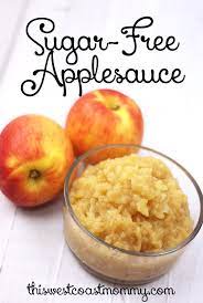 sugar free applesauce recipe this