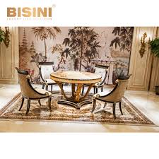 Contemporary dining furniture is feisty and leaves an innate effect on your guests about your taste. Noble Hand Carved Solid Wood Dining Room Sets European Designed Wooden Veneer Dining Table Rococo New Classic Round Dining Table Buy Solid Wood Dining Table Dining Room Sets Italy Dining Room Furniture Product