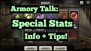 The Walking Dead Road To Survival Armory Talk Special Weapons Info Tips