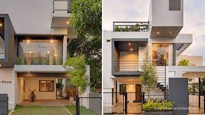 The stress in the style name floats: Indian House Design Two Popular House Designs Indian Style Architect