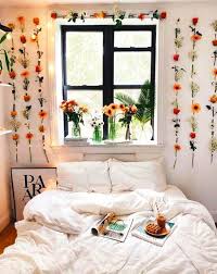 flowers bedroom wall decor idea ecemella