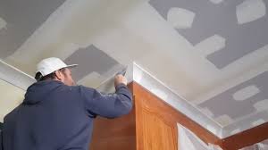 fix plasterboard ceiling sheets