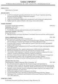 Executive Administrative Assistant Resume by Professional Experience   Details  File Format Sample Templates