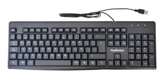 tecladoes un dispositivo de entrada que utiliza una disposición de teclas, para que actúen como interruptores electrónicos qu