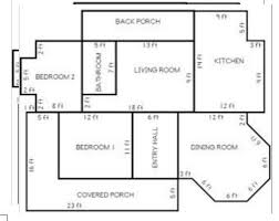 Floor Plan Of A House Measurements
