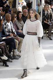 chanel gets up close in paris show