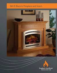 564 E Electric Fireplace And Insert