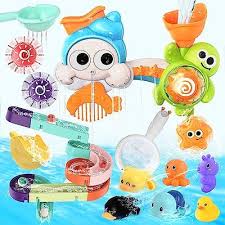 34pcs bath toys bath toys for toddlers