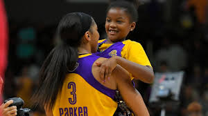 She may be best known for being the first woman to dunk in an ncaa tournament game and the first. Wnba S Candace Parker Daughter A Package Deal In Florida Abc News