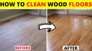 how to clean hardwood floors without