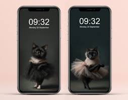Ballet Cats Phone Wallpaper For Iphone
