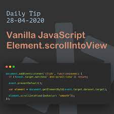 js scrollintoview offset with fixed