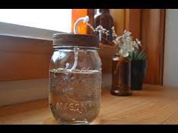 Diy Mason Jar Oil Lamp