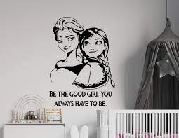 Princess Elsa And Ana Wall Decal Frozen