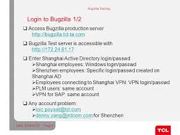 Scm Team Shanghai Is It Dept Bugzilla Training Ppt Download
