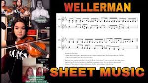All ▾ free sheet music sheet music books digital sheet music musical equipment. Wellerman Violin Sheet Music Mia Asano Viral Tiktok Sea Shanty Youtube