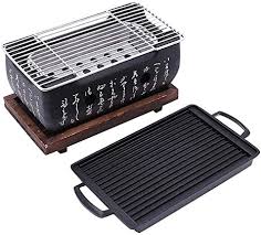 Custom fabrication services dinghe wire mesh offers cutting services for any wire mesh product. 10 Inches Rectangular Dia Table Top Charcoal Grill Japanese Cuisine Stove With Wire Mesh Grills Wooden Base Bbq Tray For Yakiniku Teriyaki Barbecue Amazon Ca Everything Else
