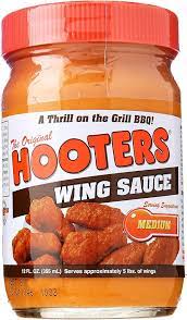 Original Hooters Wing Sauce Medium gambar png