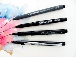 Best Pens To Use With Watercolour